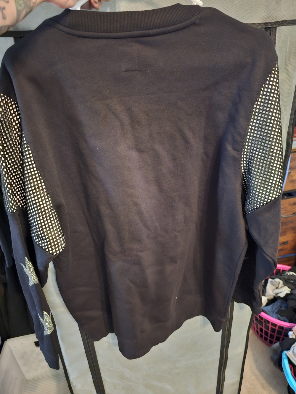 Gameday Couture University of Georgia Bulldogs Black Crewneck Sweatshirt SzM - Picture 5 of 5